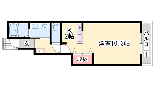 亀山駅 徒歩17分 1階の物件間取画像